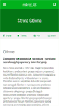 Mobile Screenshot of mikrolab.pl