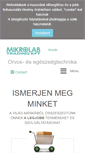 Mobile Screenshot of mikrolab.hu